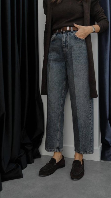 بنطلون جينز Mom jeans