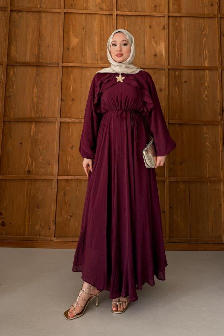 فستان Detayli Tencel