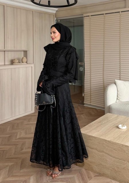 فستان İvory Dantel