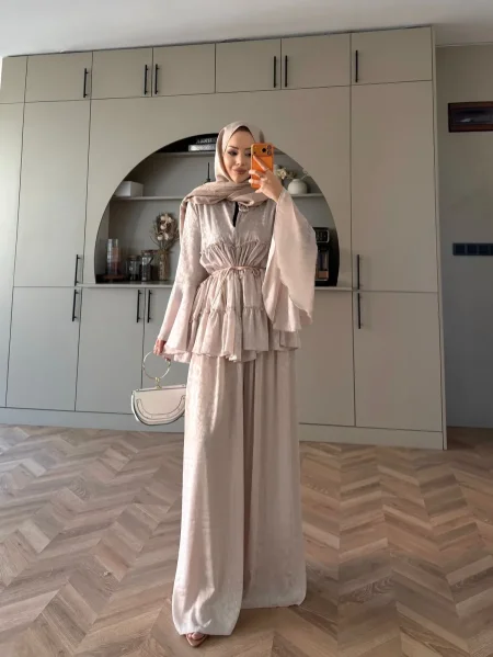 طقم بنطلون  Luxe Leopar