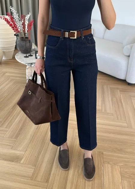 بنطلون جينز  Mom jeans