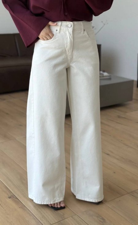 بنطلون جينز Wide Leg