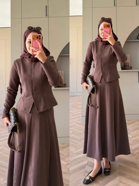 طقم تنورة
