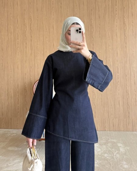 طقم جينز