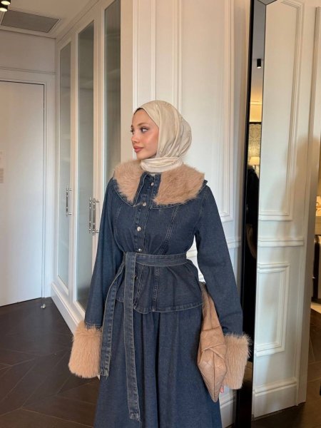 ازرق غامق Dirty jesns