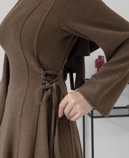 فستان خريفي شتوي